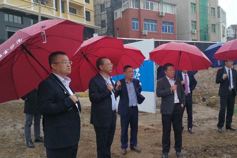 林昌斌赴玉環調研華都&middot;金沙灣項目