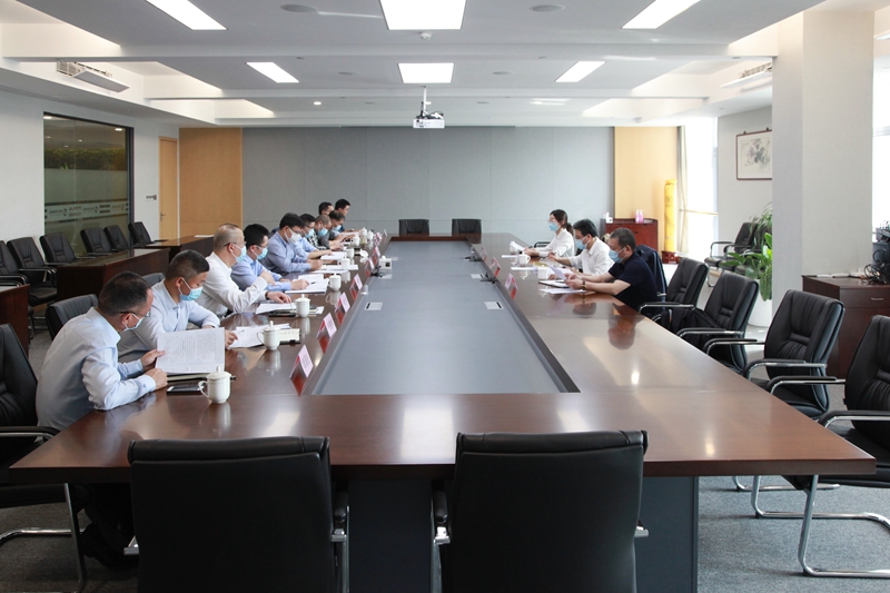 鄭靈仙到浙農(nóng)控股集團督查督導(dǎo)防疫工作