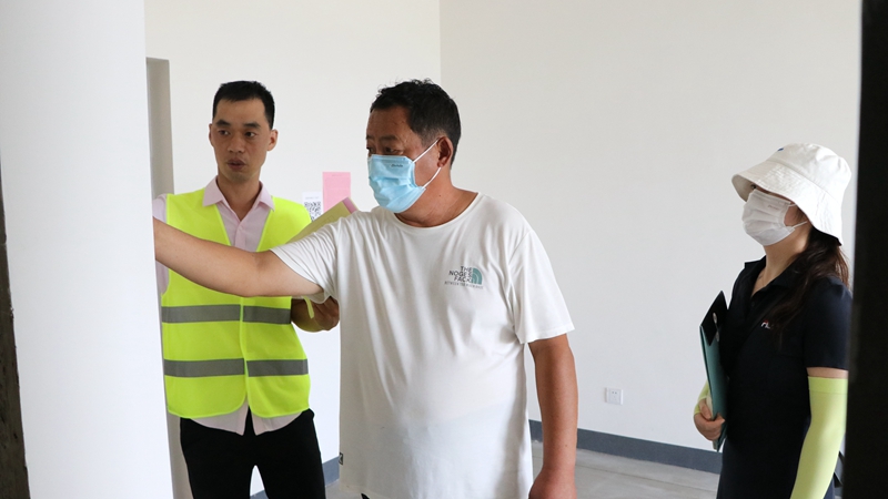 濟(jì)寧華都國(guó)濱府&middot;禮悅一期開(kāi)展業(yè)主驗(yàn)房工作