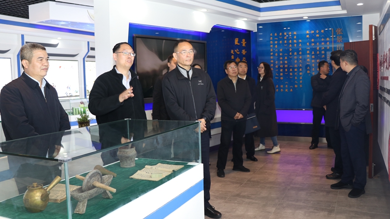 省人大常委會委員、社會建設委員會副主任委員王敏一行調研景岳堂