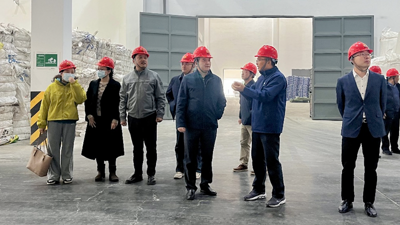 省供銷社監事會主任童日暉赴安徽道爾調研并開展安全檢查